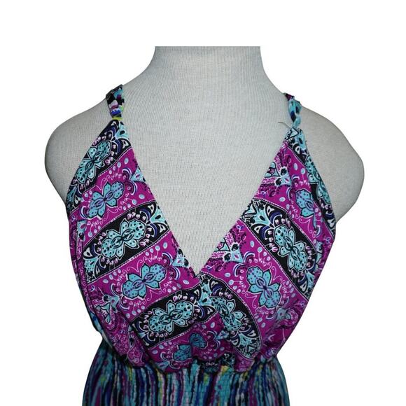 She’s Cool Multicolor Paisley & Stripe Print Sundress – Size 2X - Picture 3 of 6